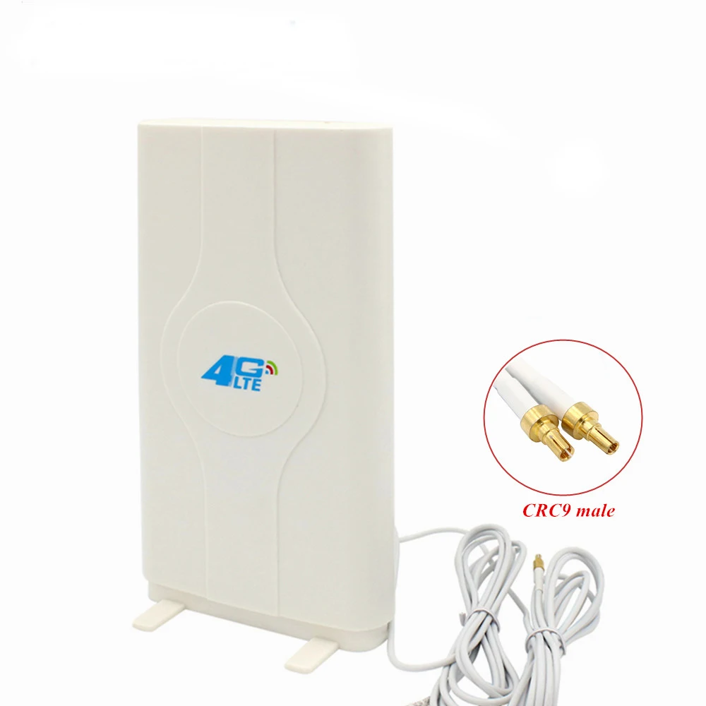 

3G 4G alto guadagno 30dBi MIMO Dual SMA TS9 CRC9 connettori ripetitore di segnale WiFi per Modem Mobile Hotspot Router