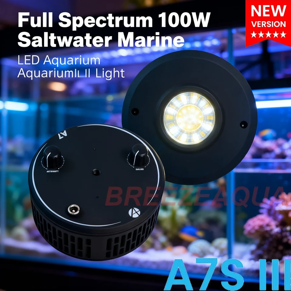 A7+ サンゴ 海水用LED 海水魚 サンゴ水槽用 120W LED照明 LEDライト プレート型 フル