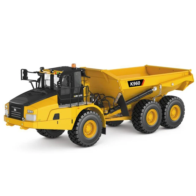 KABOLITE K960 1/18 Hydraulic Dump Truck Metal Articulated Remote
