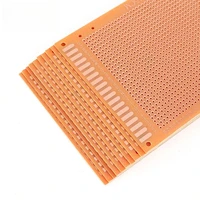 5PCS 9x15cm Single Sided PCB Prototype Board Universal DIY PCB Printed Circuit Board for Electronics Projects Yellow - Image 2