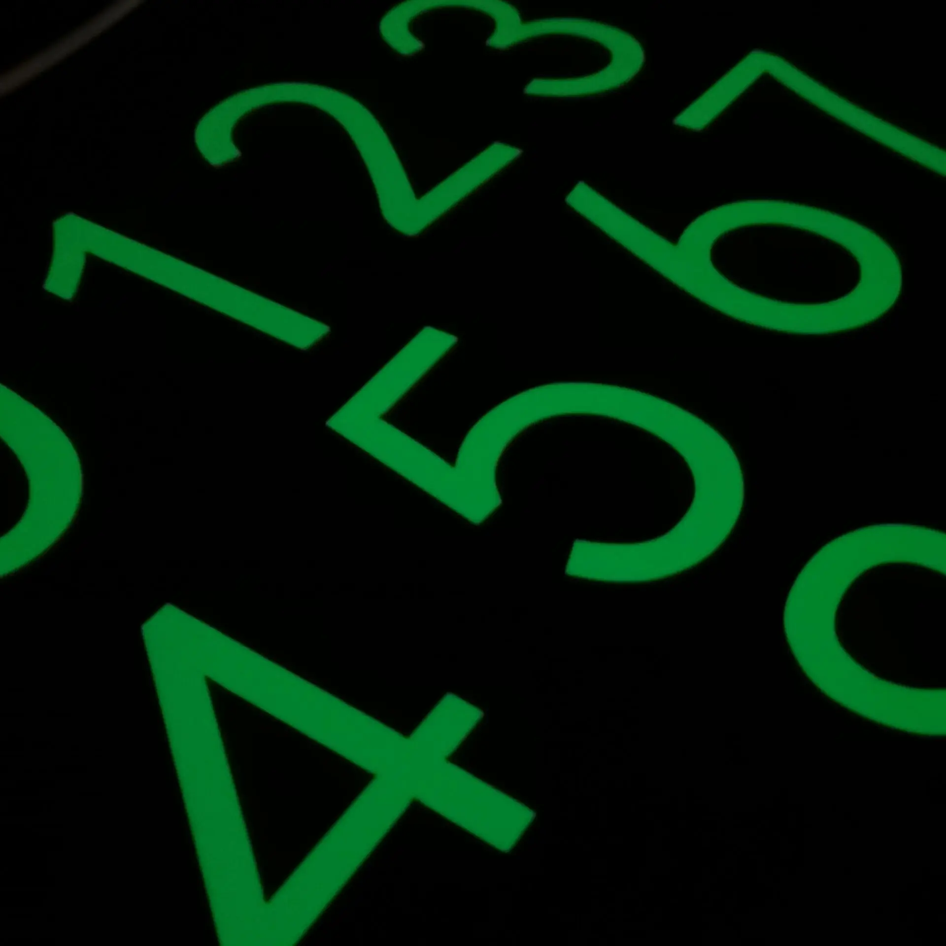Glow-in-the-dark Door Number 3D Decoration