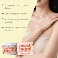 Crème pour le corps raffermissante à la pêche, hydratante, raffermissante, lissante, usage quotidien pour une peau élastique nourrissante et protégée 3