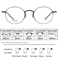Датский бренд, титановые сверхлегкие круглые очки в оправе для мужчин и женщин, безвинтовые очки, качественные дизайнерские круглые очки, очки — изображение 2
