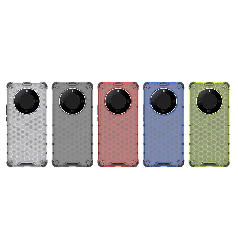 Shockproof Honeycomb Hard PC Protection Bumper Case - 6.78 inch