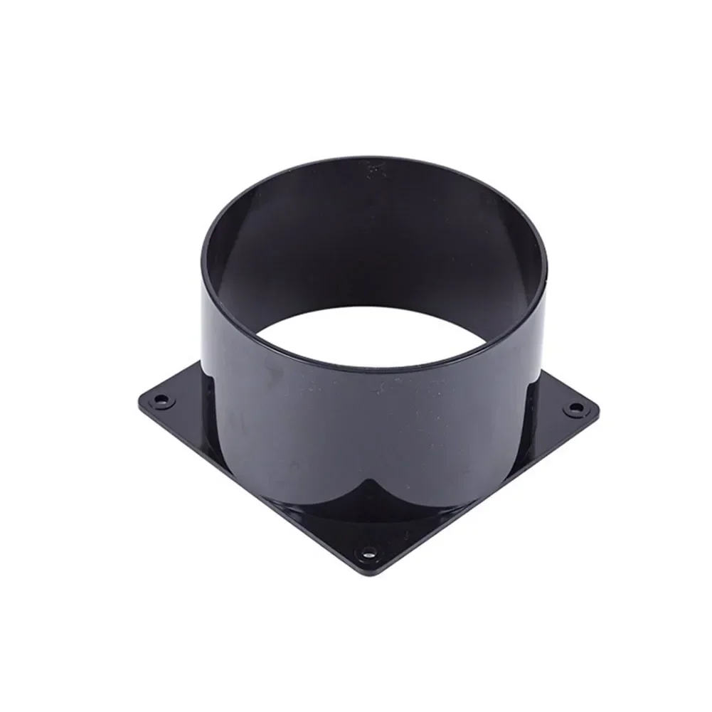 ABS Wall Flange Connector For Ventilation Pipe Air Ducting Connection 75-120MM For Home Accessories flange connector,duct pipe connector