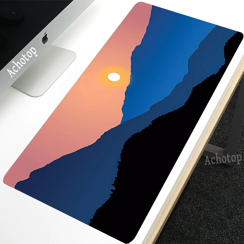 Deep Forest Firewatch Mouse Pad Xxl Large Original Art Mouse Mat Computer Gaming Mousepad Computer Gamer Tastiere Tappetini Da Scrivania