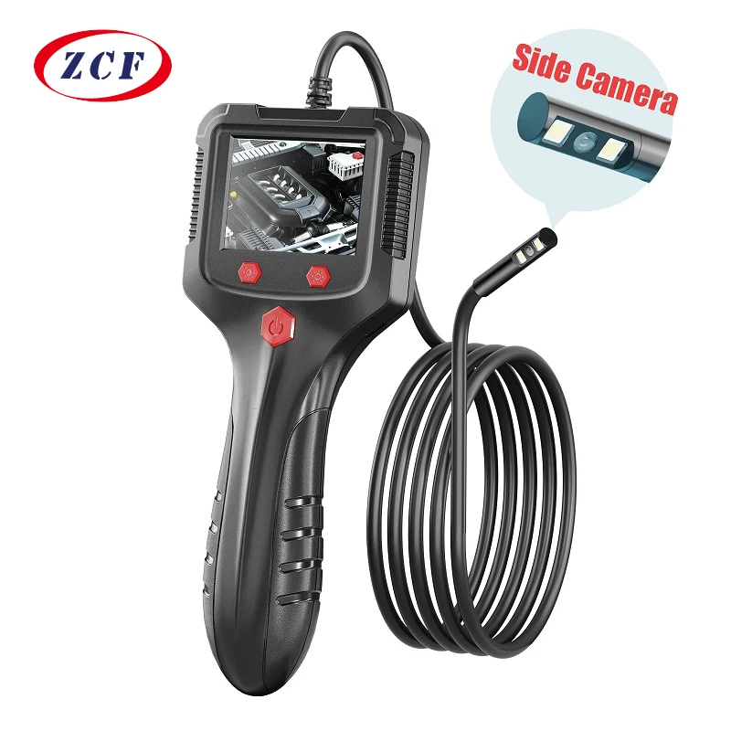 Industrial Endoscope Hd1080p Side View Camera 2.4 Inch Ips Screen 50