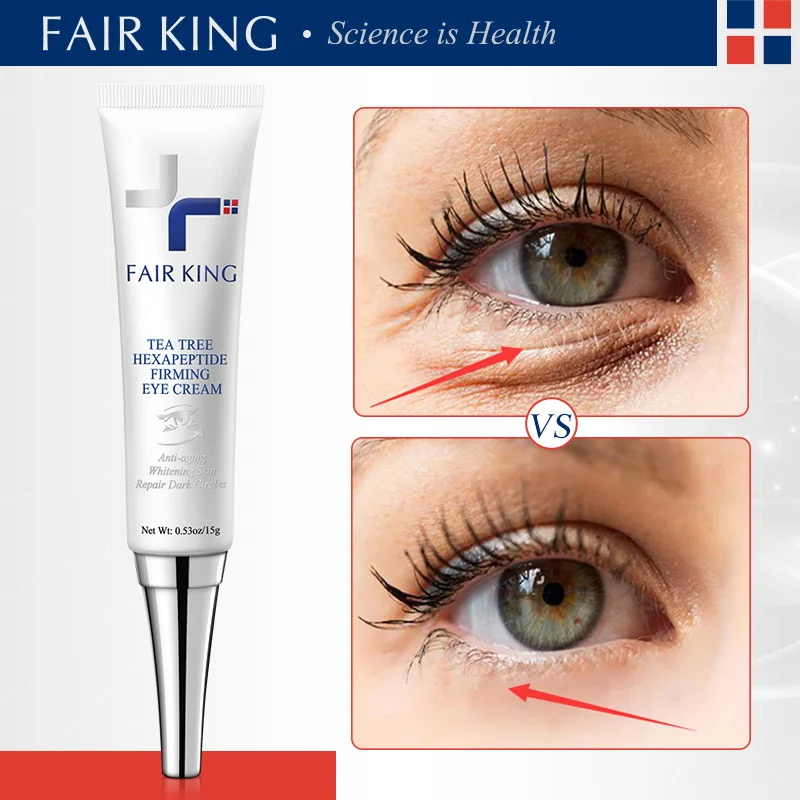 FAIR KING Anti-Wrinkle Eye Cream Removes Dark Fine Line Circles Bags Whitening Healthy Firmness Moisturizing Beauty Care Tools