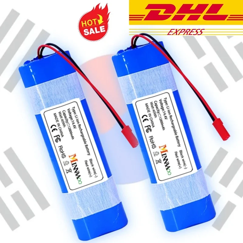 

DHL Ship 14.8V 6800mAh 12800mah Good Quality Battery For ILIFE V50 V55 V8s V3s Pro V5s Pro V8s X750 Robot Vacuum Cleaner Battery