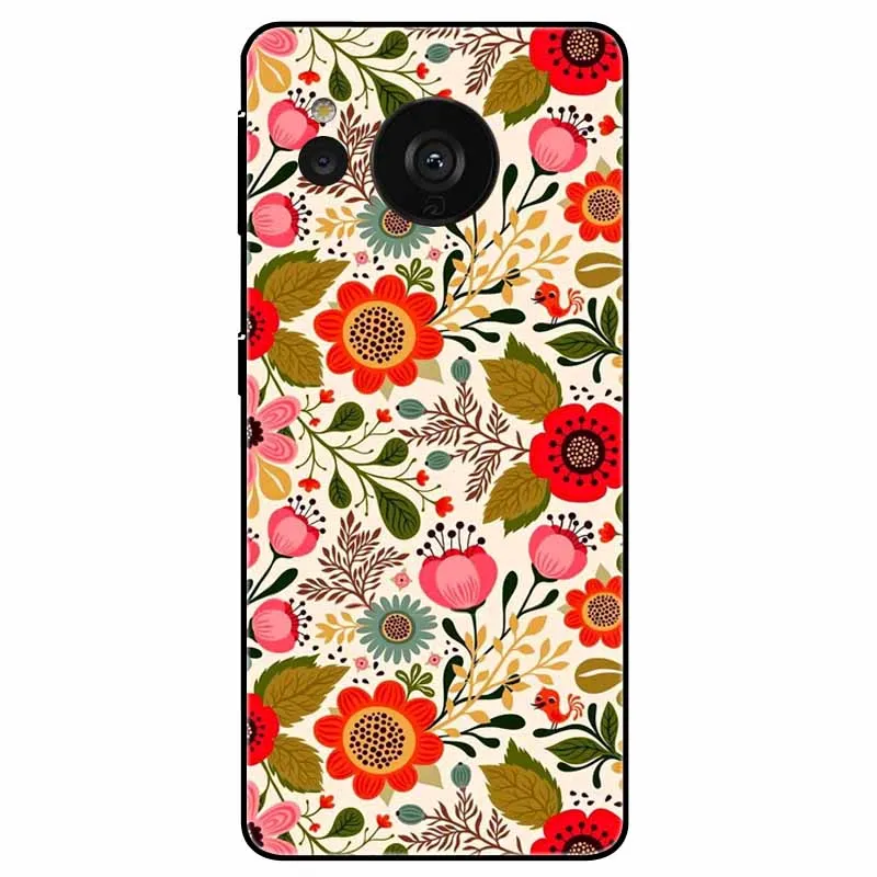 Elegant Black Lion Cats Silicone TPU Protective Case