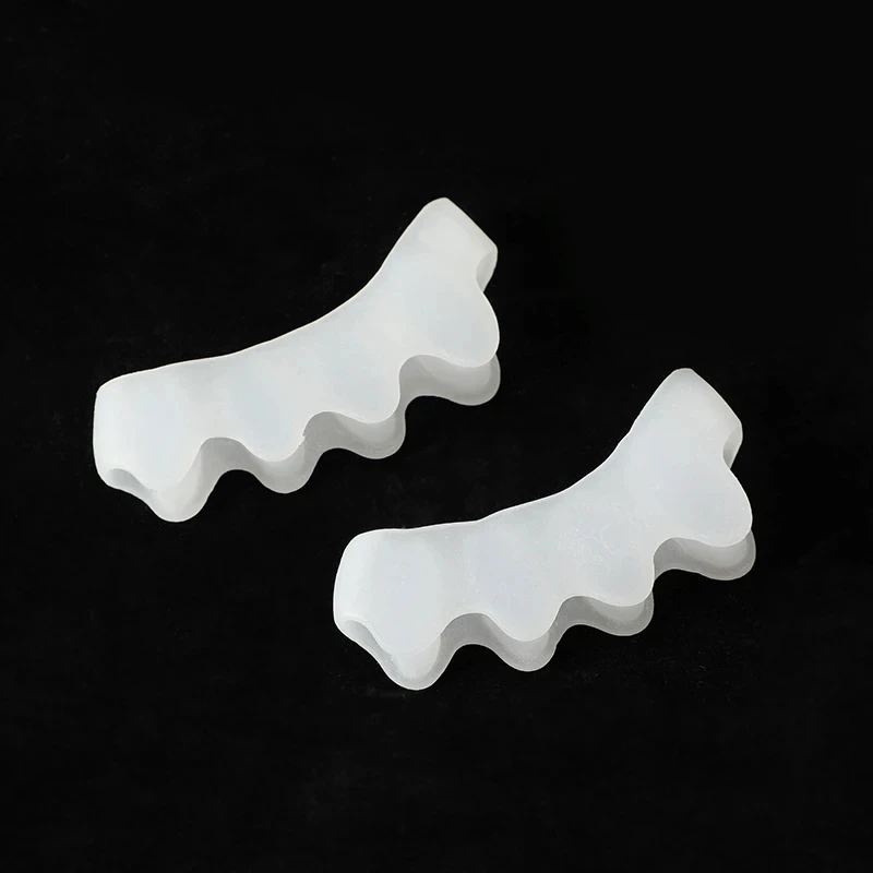Toe Separator Correction Hallux Valgus Corrector Silicone Orthopedic Hammer Separator Straightener Foot Care Tool toe separators toe corrector toe spreader finger toe separator