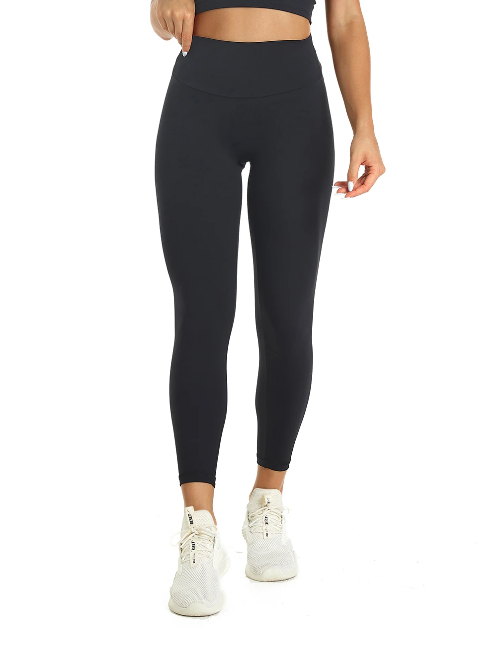 Nepoagym 25 Inch Rhythm River Women Scrunch Leggings No Front Seam Workout Legging Curved Contour Fitness Legging Buttery Soft