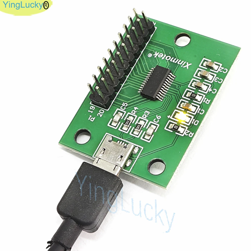XINMOTEK XM-10/08 PS3 /PC /Raspberry Pi /Android Micro USB Board