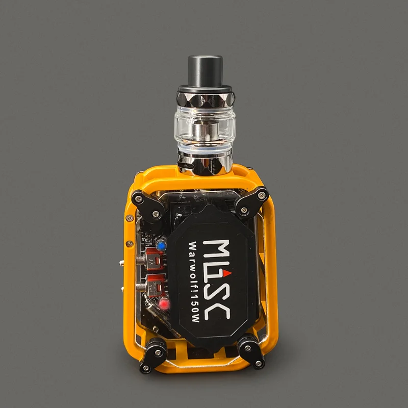 E Sigara Smoke Vaporiz Warwolf 150W Box Mod Vape Kit Built-in 3500mAh  Battery Large Output E-cigarette 510 thread battery Vapes