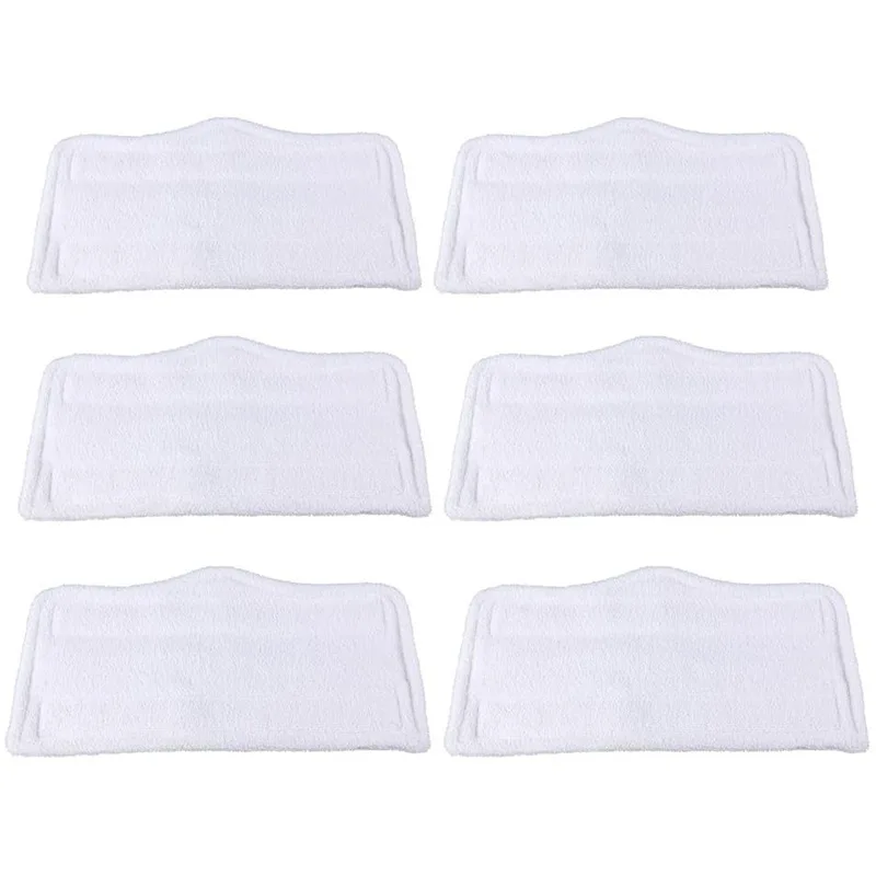 

6/5Pcs Steam Mop Soft Microfiber Cloth Covers for Shark S3101 S3102 S3250 S3251 SK115 SK140 SK141 SK410 Head Replacement Pad