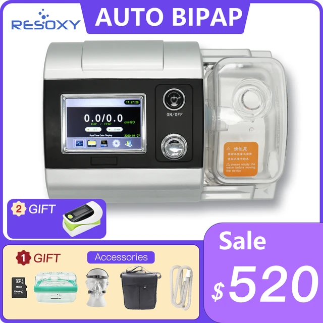 Resoxy Home BIPAP Machine S/T Sleep Breathing Device Hospital COPD