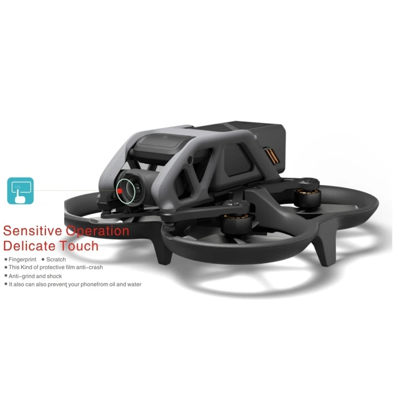 Per Dji Avata Drone Pellicola Protettiva Sensore Occhiali Pellicola Protettiva Antigraffio Per Dji Avata Lens Film Accessorio Protettivo