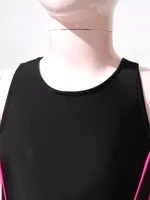 Open Back Print Baby Girl Swimsuit UV UPF50+ One Piece Kids Girls Swimwear for 6-16 Years Children Swimming Suit Beachwear 5