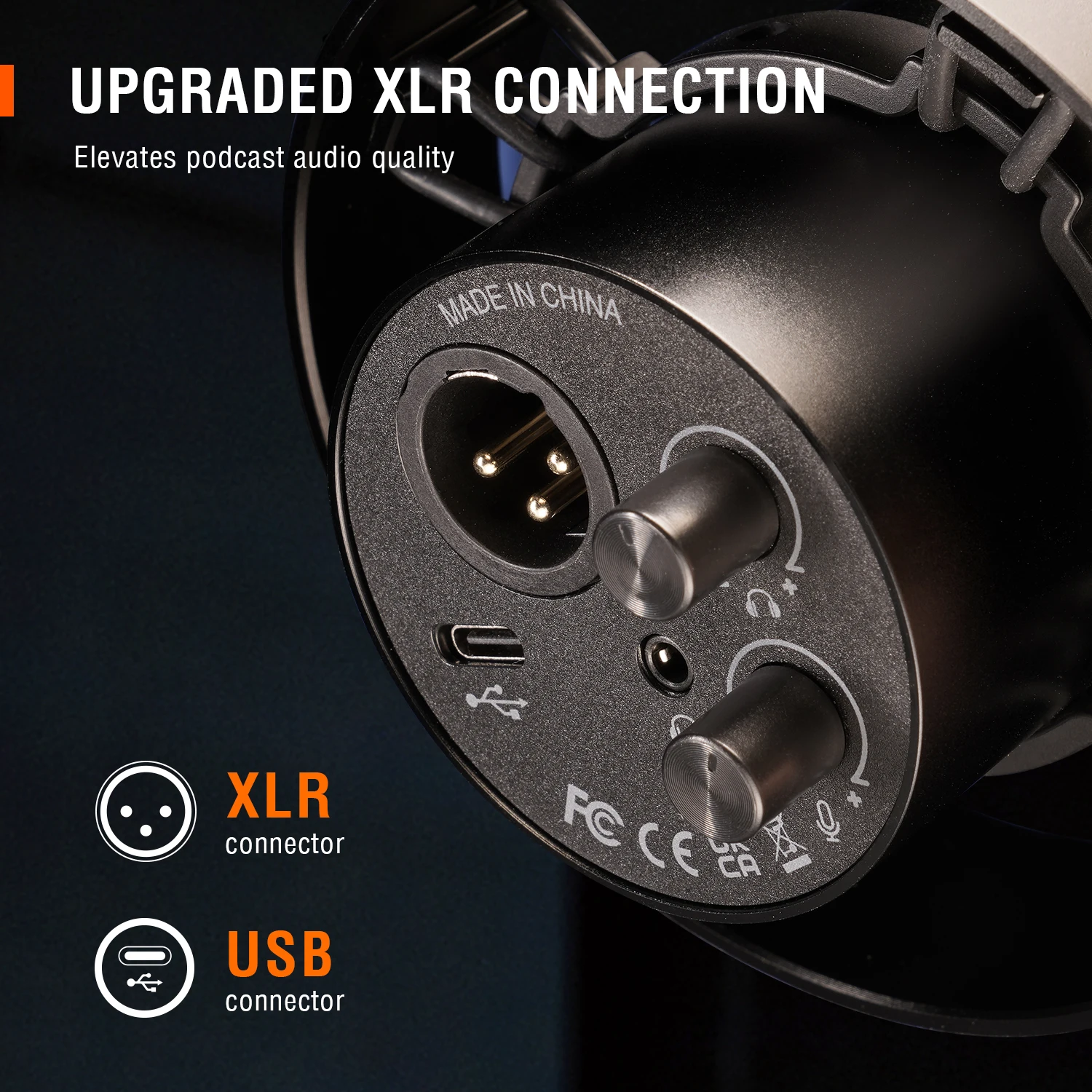 깨끗한 음질과 편리한 기능을 갖춘 FIFINE USB XLR 다이나믹 마이크