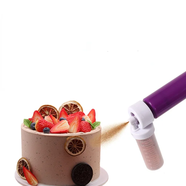 4 Színű Kézi Tészta Airbrush Pisztoly Sütemény Permetezőgép Para Pasteleria A Konyhai Szerszám - Image 2