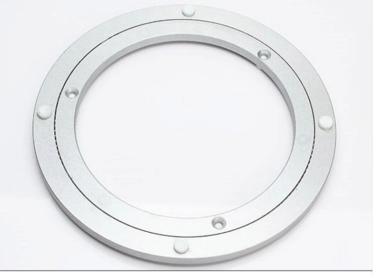 Description Picture 6 of item5.5-16inch Heavy Aluminium Rotating Bearing Turntable Round Swivel-Plate Fixed Surface Smooth Easy Setup Turn Table