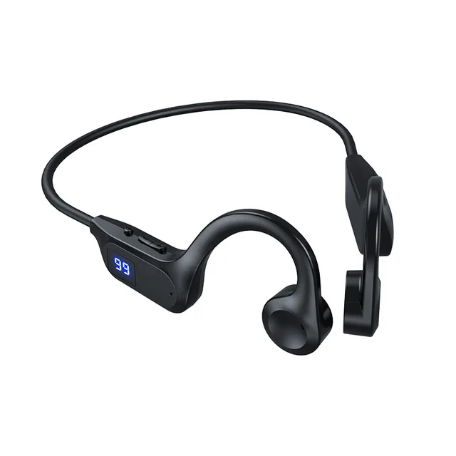 X7 Bone Conduction Earphones Bluetooth HIFI Ear hook Wireless Headset With Mic Support TF Card