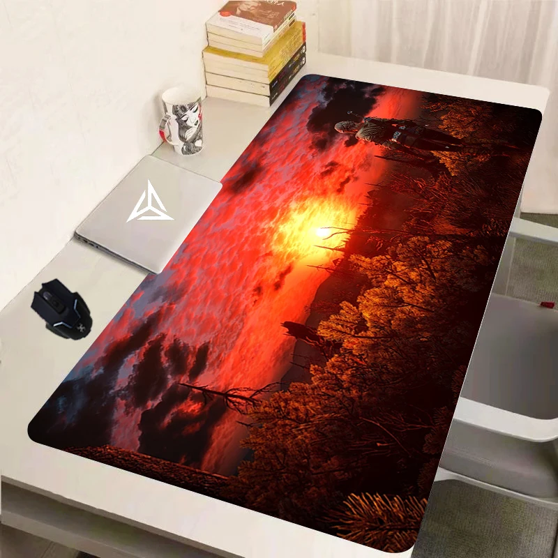 

The Witchers Mouse Pad Anime Kawaii Gaming Accessories Keyboard Desk Mat Gabinete Pc Gamer Laptop Carpet Varmilo Ковер Mousepad