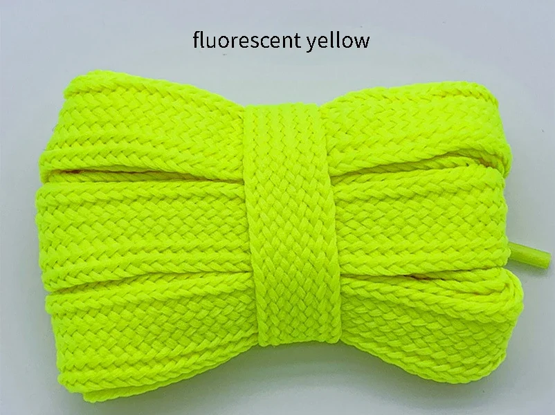 2cm Wider Flat Shoelaces New Casual Sneakers Laces for Shoes Fashion Rope Shoelace 100/120/140/160CM Shoes Accessories 1Pair