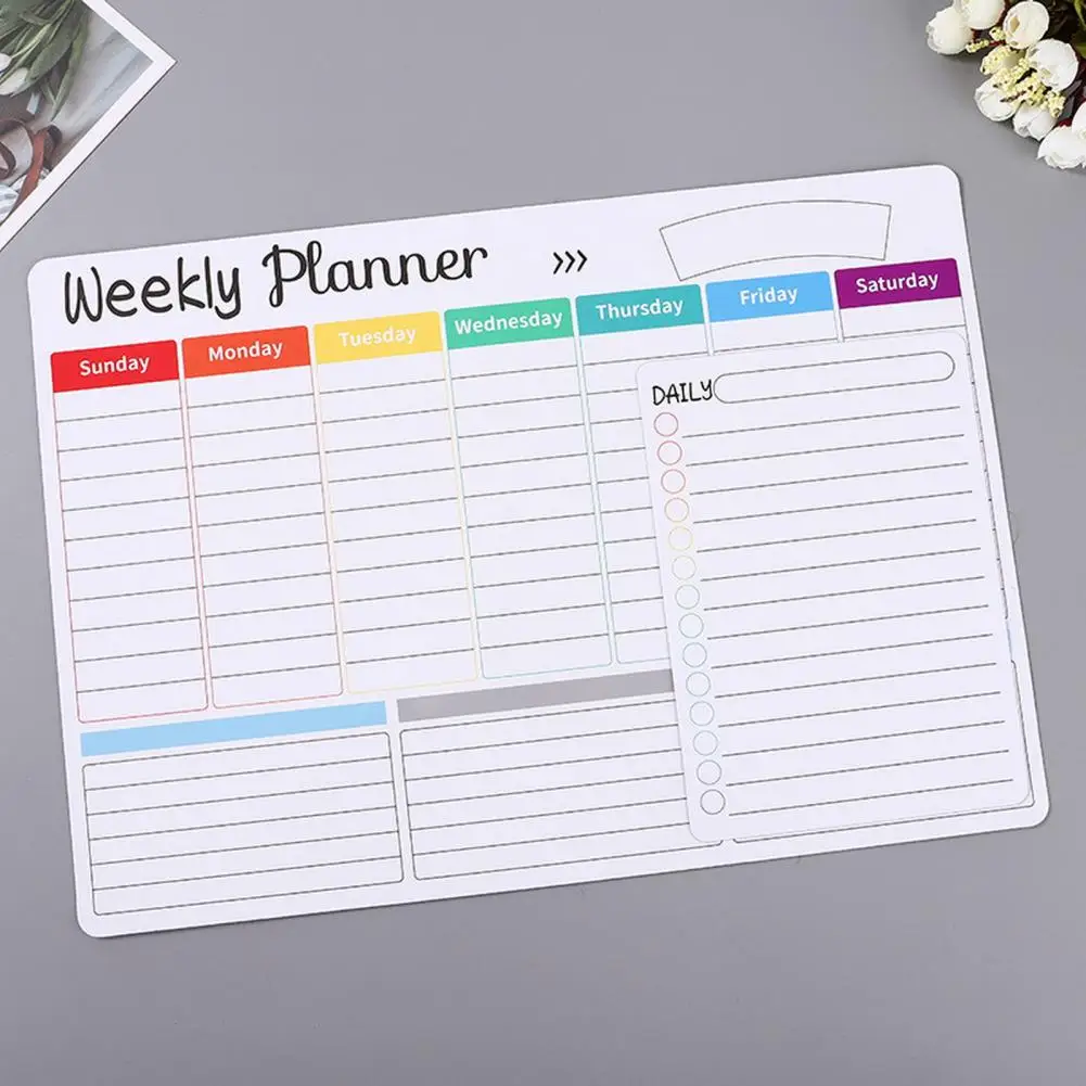 

Helpful Strong Writing Effect Attractive Refrigerator Message Calendar Learning Plan Board Restaurant Supplies