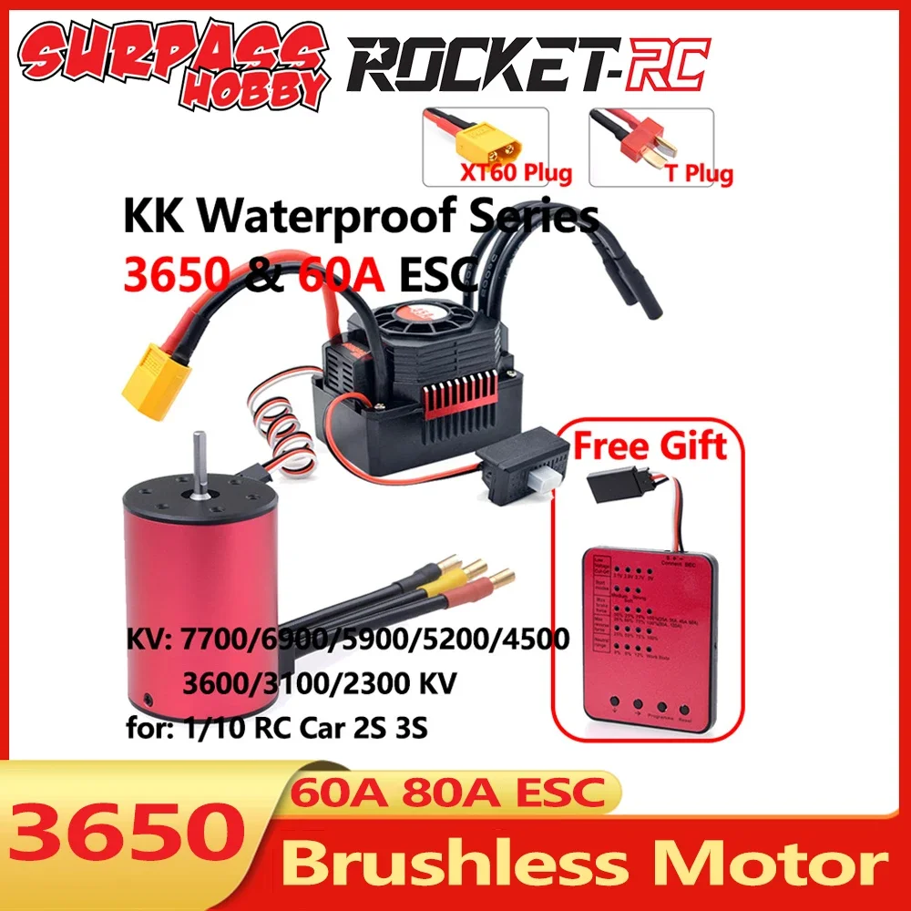 Surpass Hobby KK ESC Programmierkarte - Für RC Auto Geschwindigkeitsregler 25A-120A