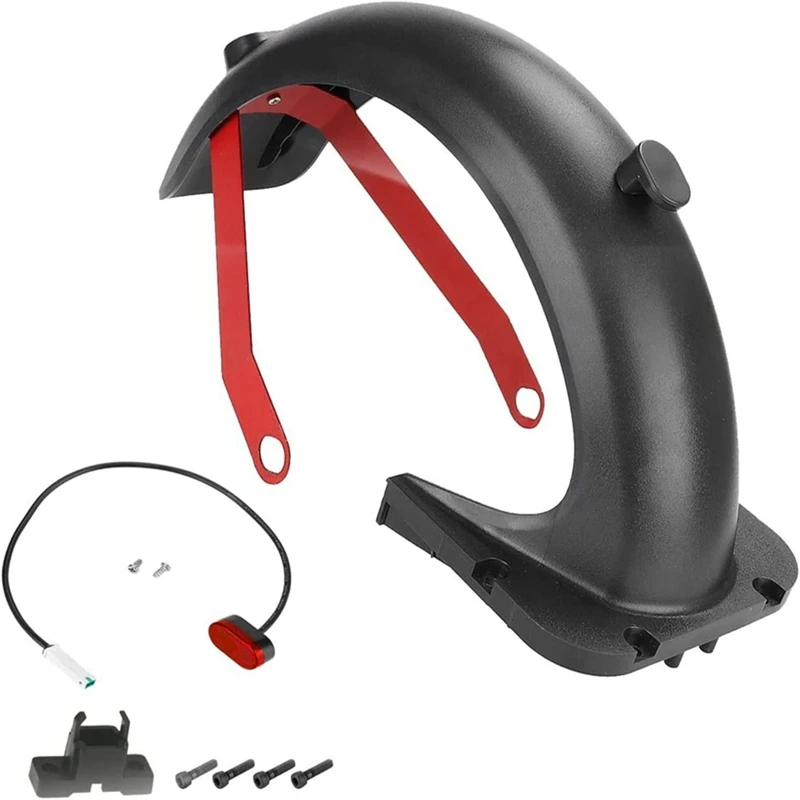 

Rear Fender Set Mudguard Support Red Bracket Kits Rear Fender Set Replace For Segway Ninebot Max G30 Electric Scooter