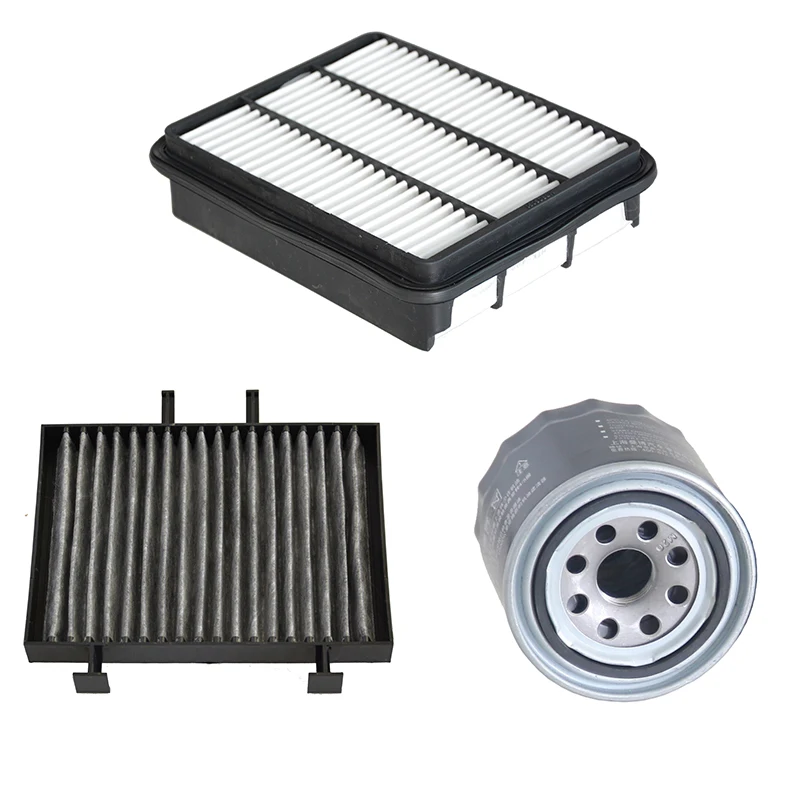 

Car Engine Air Filter Cabin Air Filter Oil Filter Auto Part For Mitsubishi ZXPO UG 2.4L 1998-2003 MB906051 MR360889 26300-35500