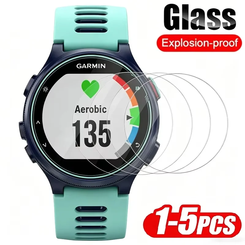 Premium Tempered Glass Watch Screen Protector – 9H Clear Film (1-5 Pack)