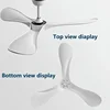 Elegantly Crafted 52-Inch Ceiling Fan with Robust ABS Blades, Powered by Efficient DC Motor-35W Perfectly Suited for Restaurants 5