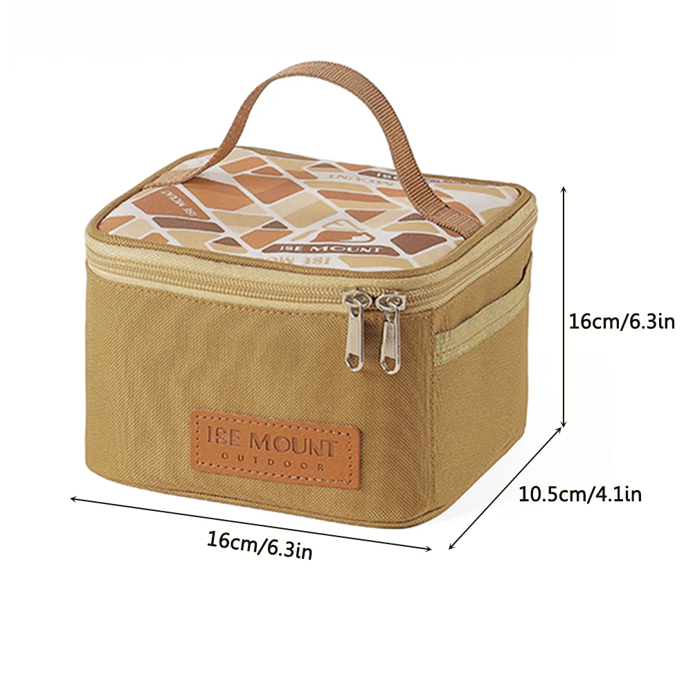 Seasoning Bottle Set Storage Bag Portable Camping Seasoning Dispenser Set Condiment Jars Organizer for Picnic Camping BBQ