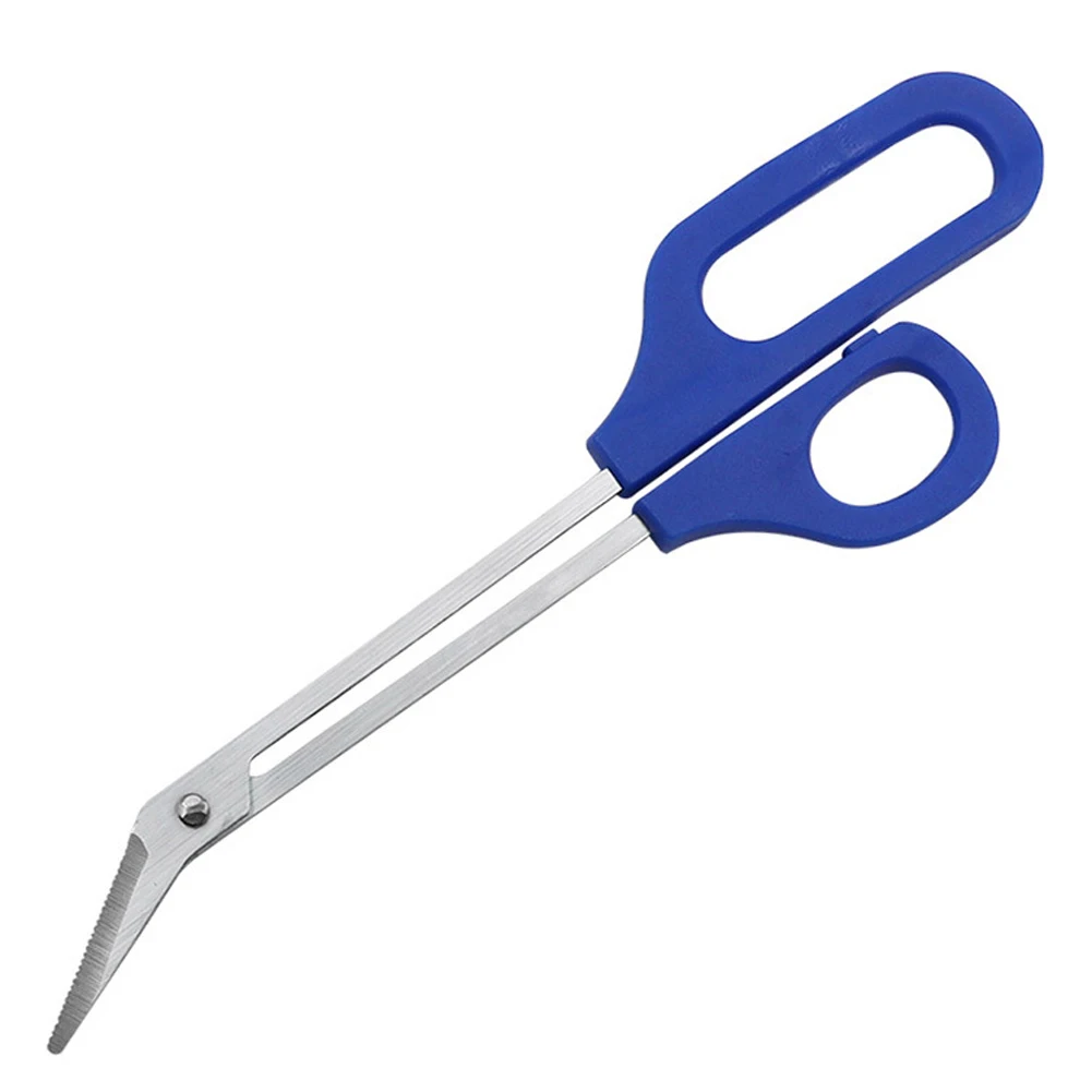 Long Handle Toenail Scissor Comfortable Grip Toenail Scissors Clippers Thick Ingrown Nail Scissors Nail Care Tool for Men Women