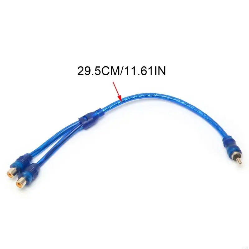 m68f 자동차 mp3 o rca 1 남성 2 암컷 y 스플리터 케이블 어댑터 코드