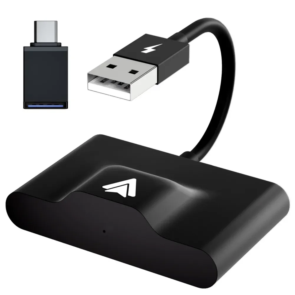 Adattatore Automatico Wireless Per Android Carplay Cablato A Wireless Plug And Play Dongle Converter Adattatore Per Auto 5.0 Compatibile Con Bluetooth