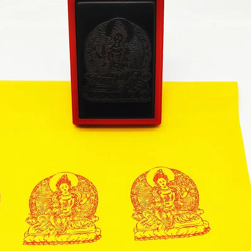 

Moli Chi Tian, Bright Buddha Mother Seal, Automatic Oiling, Photosensitive Seal