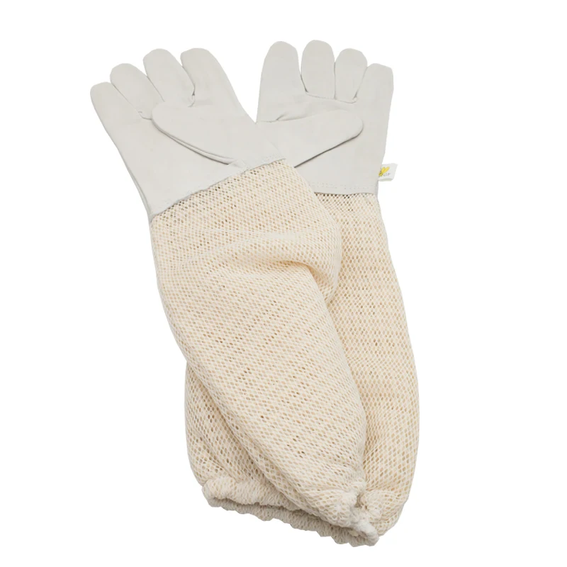 1 Pair Breathable Children Adult Beekeeping Gloves Bee Clothing Accessories Beehive Gloves Bee Farm Supplies Beekeeping Tools