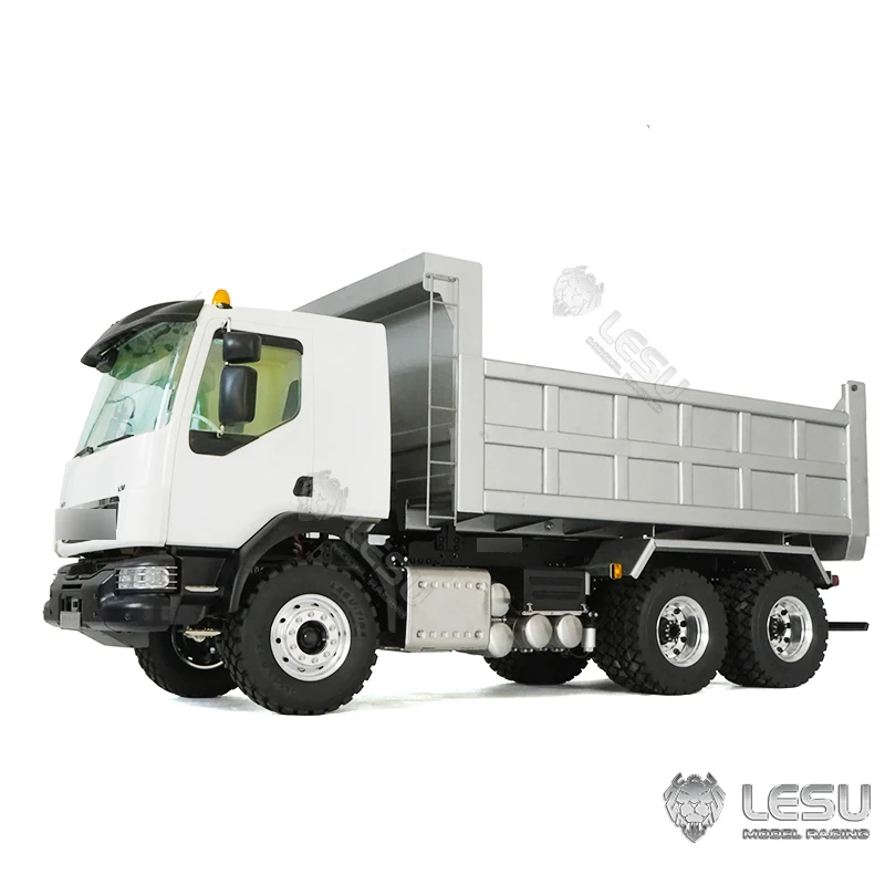 Lesu 1/14 Metallo 6*6 Vm Rc Dumper Idraulico 2 Velocità Cambio Rc Ribaltabile Outdoor Ragazzi Giocattoli Th20694