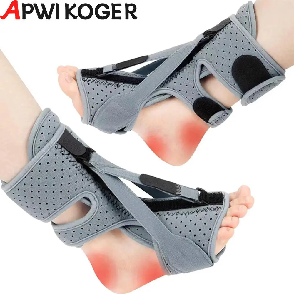 Elastic Night Splint Adjustable Achilles Tendon Stretcher Pain Relief for Plantar Fasciitis/Heel/Ankle/Arch Foot Pain fitness ankle straps ankle straps ankle support ankle wrist cuffs ankle wrist weights ankle support brace