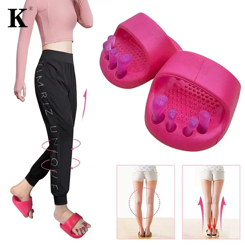 족저근막염 및 평발용 아치 지지대, 종아리 강화제, 발 통증 스트레스 완화용 아치 운동기 슬리퍼, 1 쌍 