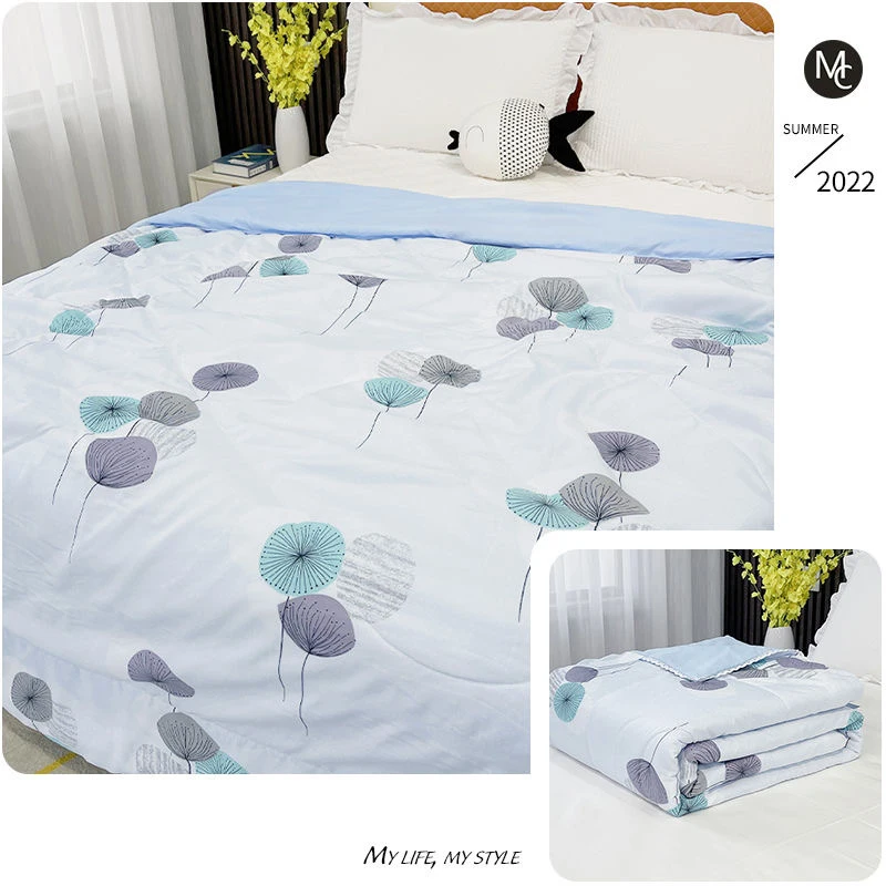 Summer Quilt Summer Quilt Set Bed Comforter Cute Thin Comforter Quilt with Floral Lace High Quality Children King Animals Fruits Bedspread Adult Patchwork Bed Blankets
