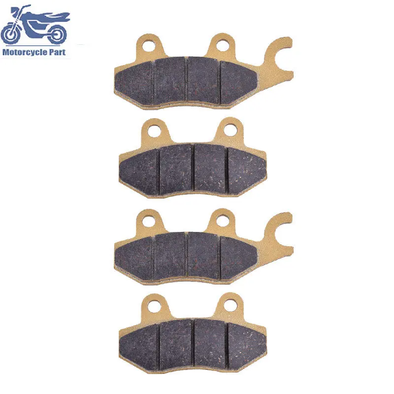 

Motorcycle Part Front and Rear Brake Pads For Kawasaki EX 250 K8F/K9F/KAF/KBF/KBFA/KCF Ninja 250 R 08-12 EX 300 BDF Ninja ABS