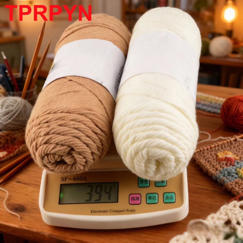 Super Soft Milk Cotton Yarn - 200g Skein for Knitting & Crochet Projects