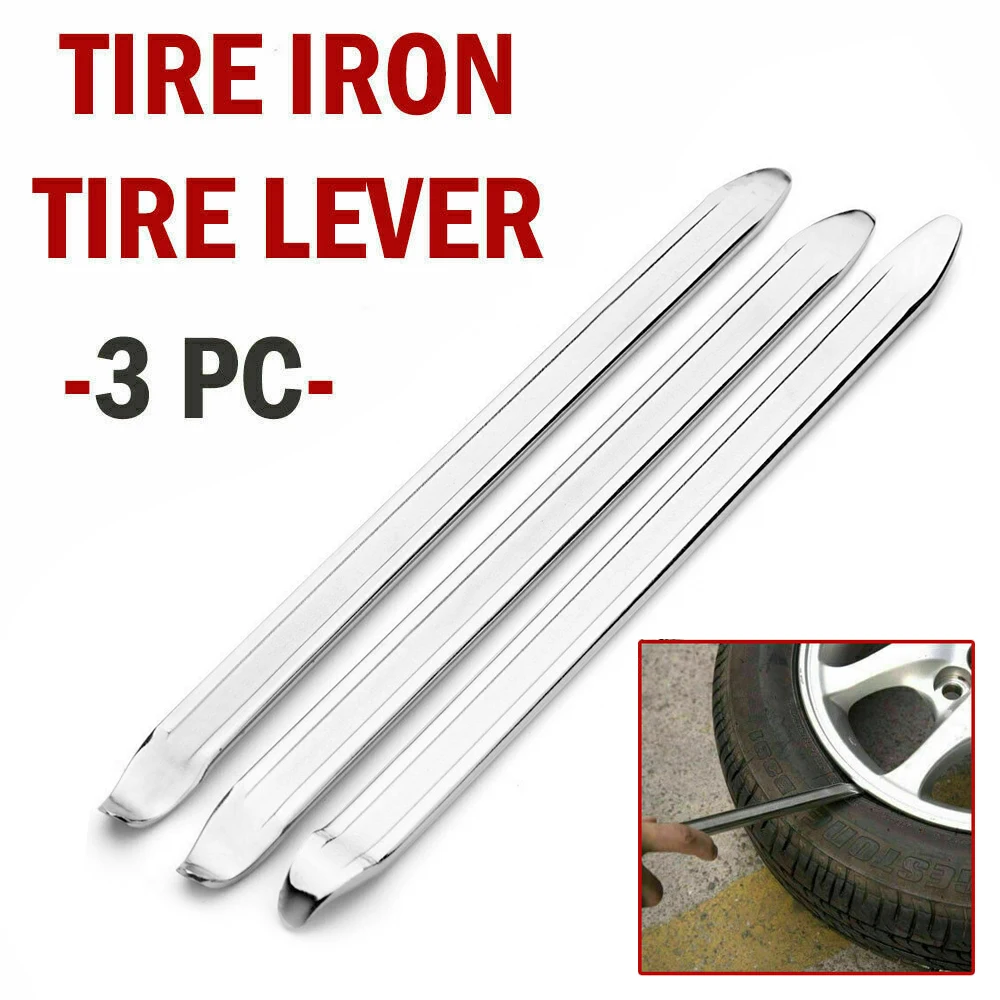 3PCS 30cm Tire Lever Tyre Spoon Tire Rim Opener Lever Changer Auto
