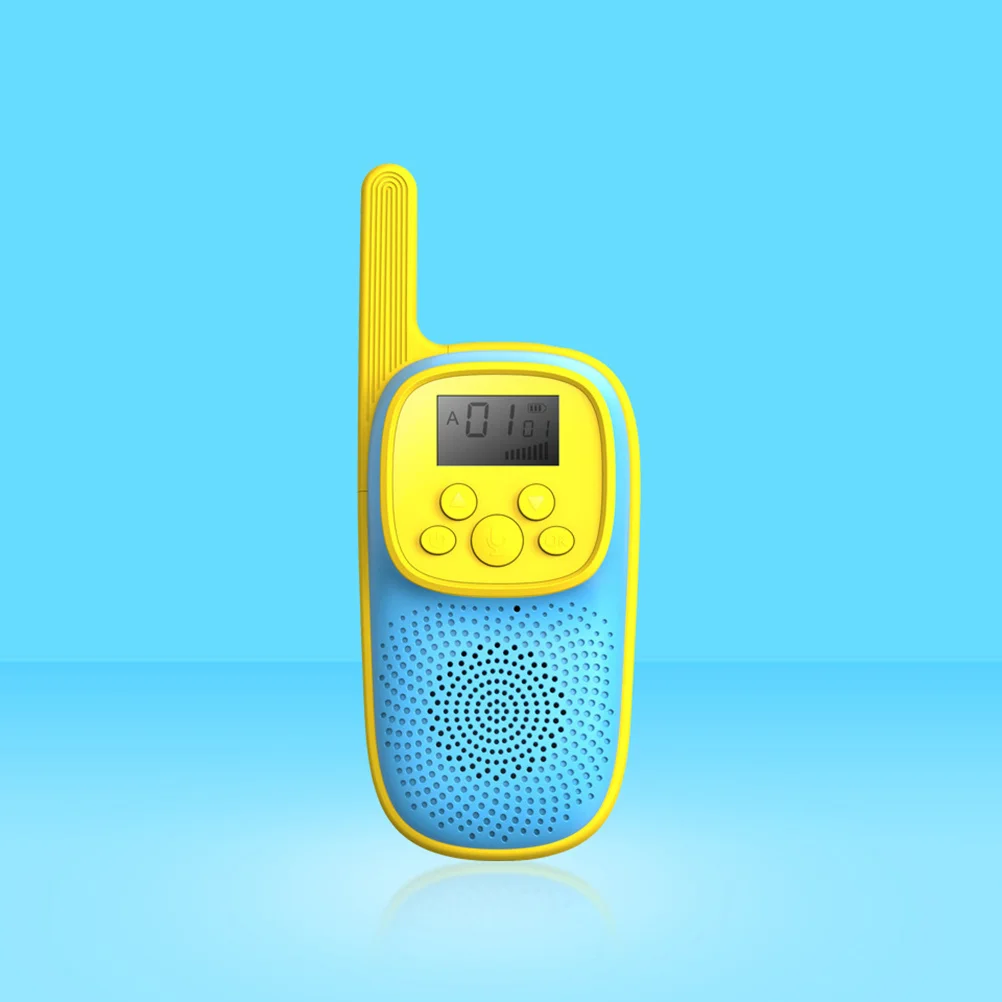 

1 Pair Wireless Walkie Toy Kids Cartoon Walkie Playthings Children Educational Toy