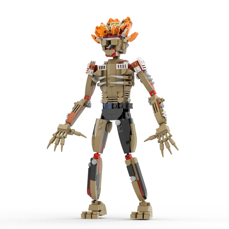 

The Last of Us Clickers Stalkers Mutator Monster Building Block Set Demo Walker Bricks Toys Children Birthday Gifts