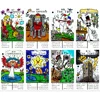 12CMx7CM Doodle Tarot  keyword deck designed with novice and beginners in mind Keyword Tarot Deck, Learning Tarot 5